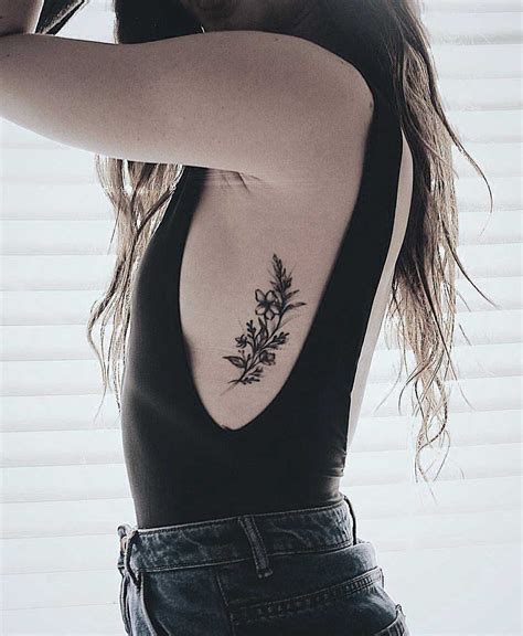 Aesthetic Rib Tattoos For Women Tattoos Small Rib Tattoos