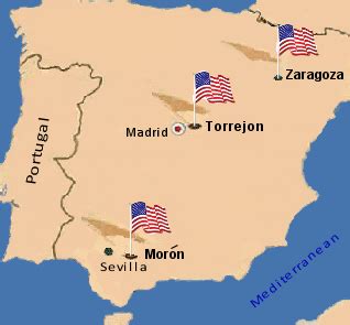 Air Bases In Spain 3973Rd Combat Defense Squadron