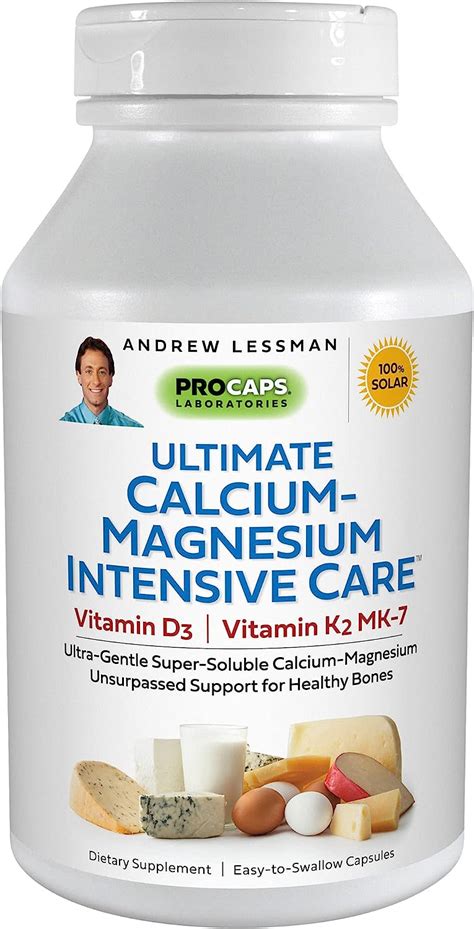 Amazon Com Andrew Lessman Ultimate Calcium Magnesium Intensive Care