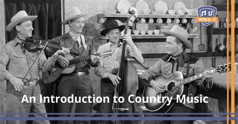 An Introduction To Country Music Musical U