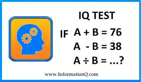 Answers For Iq Test Can You Pass This Iq Test