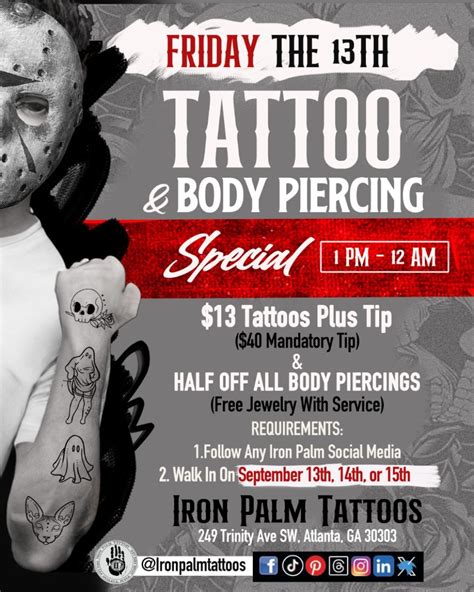 Atl Friday The 13Th Tattoo Deals Creative Loafing