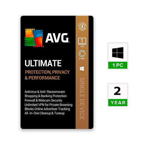 Avg Ultimate Multi Device 1 Device 2 Year Windows Mac Android Ios