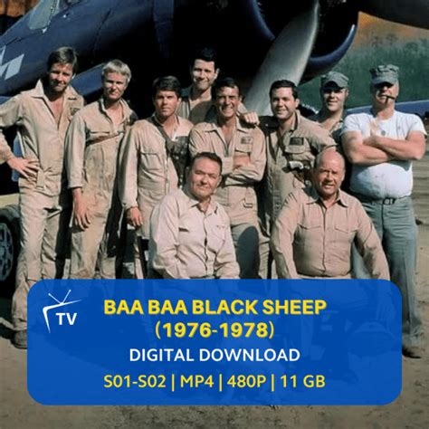 Baa Baa Black Sheep 1976 Classic Tv Wwii Aviation Drama Retro