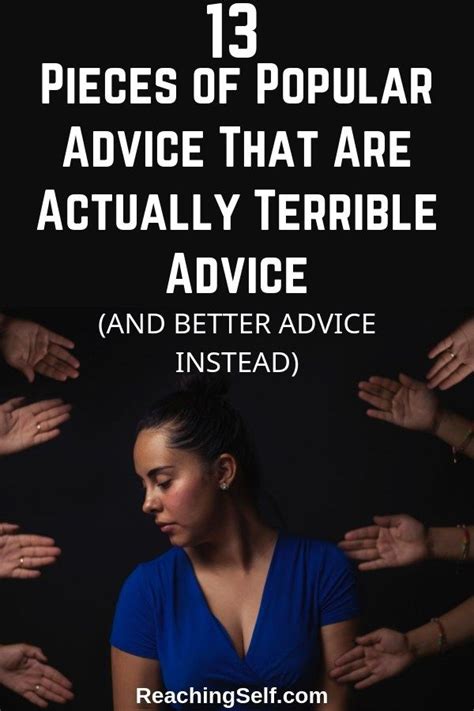 Bad Advice You Should Stop Following And Better Advice Instead