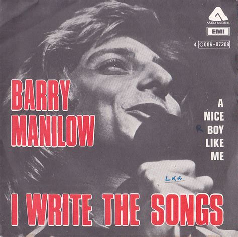 Barry Manilow I Write The Songs