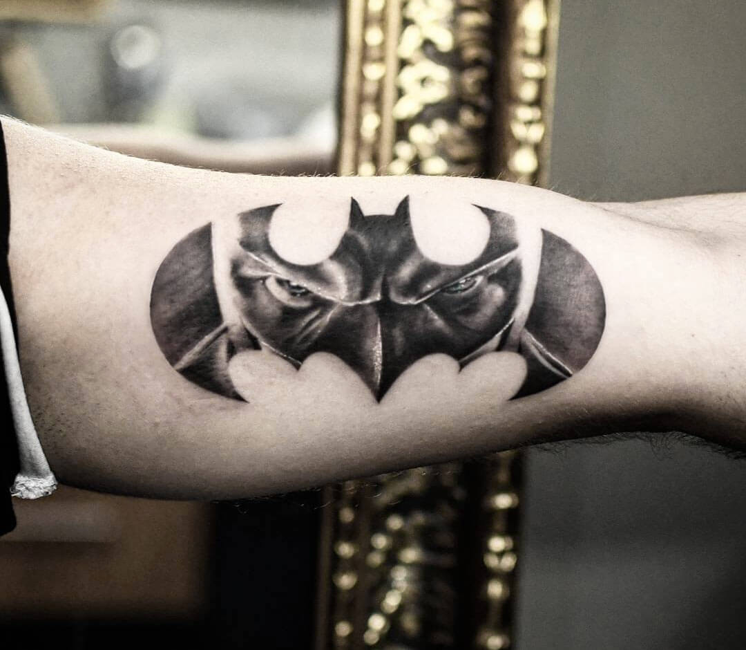 Batman Logo Tattoo