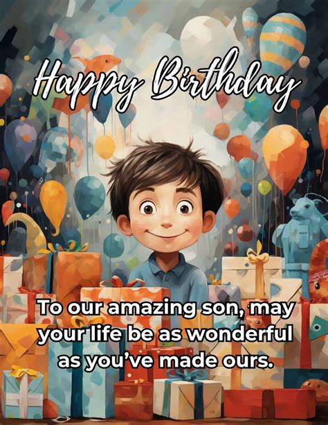 Best Birthday Wishes For Son From Mother Birthday Wishes For Son