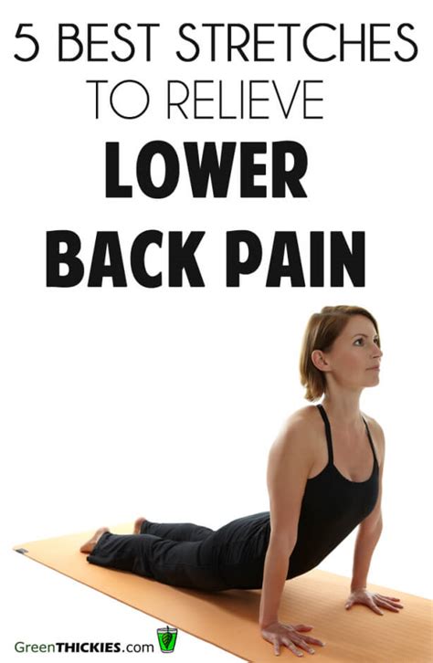 Best Exercises For Lower Back Pain Relief