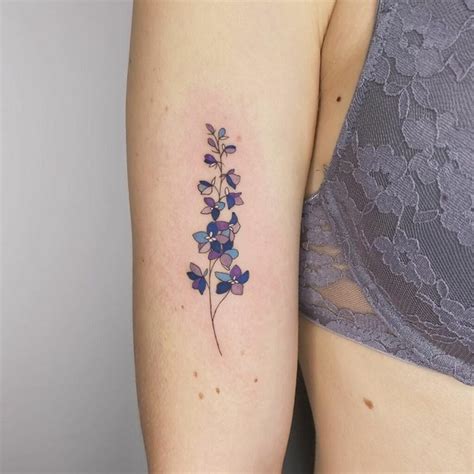 Best Larkspur Tattoo Ideas Read This First