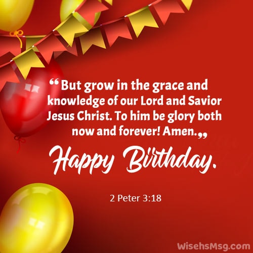 Bible Verses For Birthday Wishes