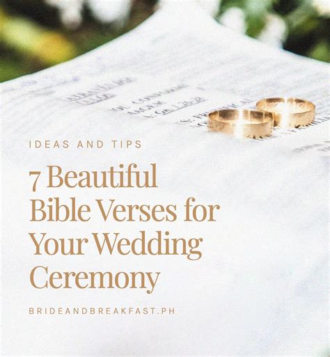 Bible Verses For Wedding: The Essential Guide