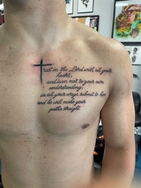 Bible Verses Tattoos On Chest