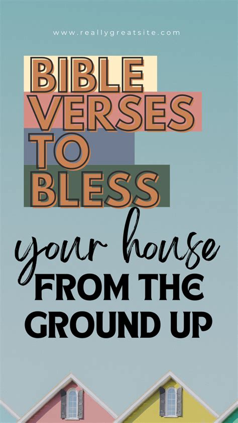 Bible Verses To Bless Your Home Just Destiny