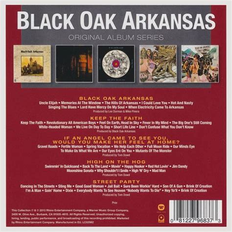 Black Oak Arkansas Original Album Series 1971 74 2013