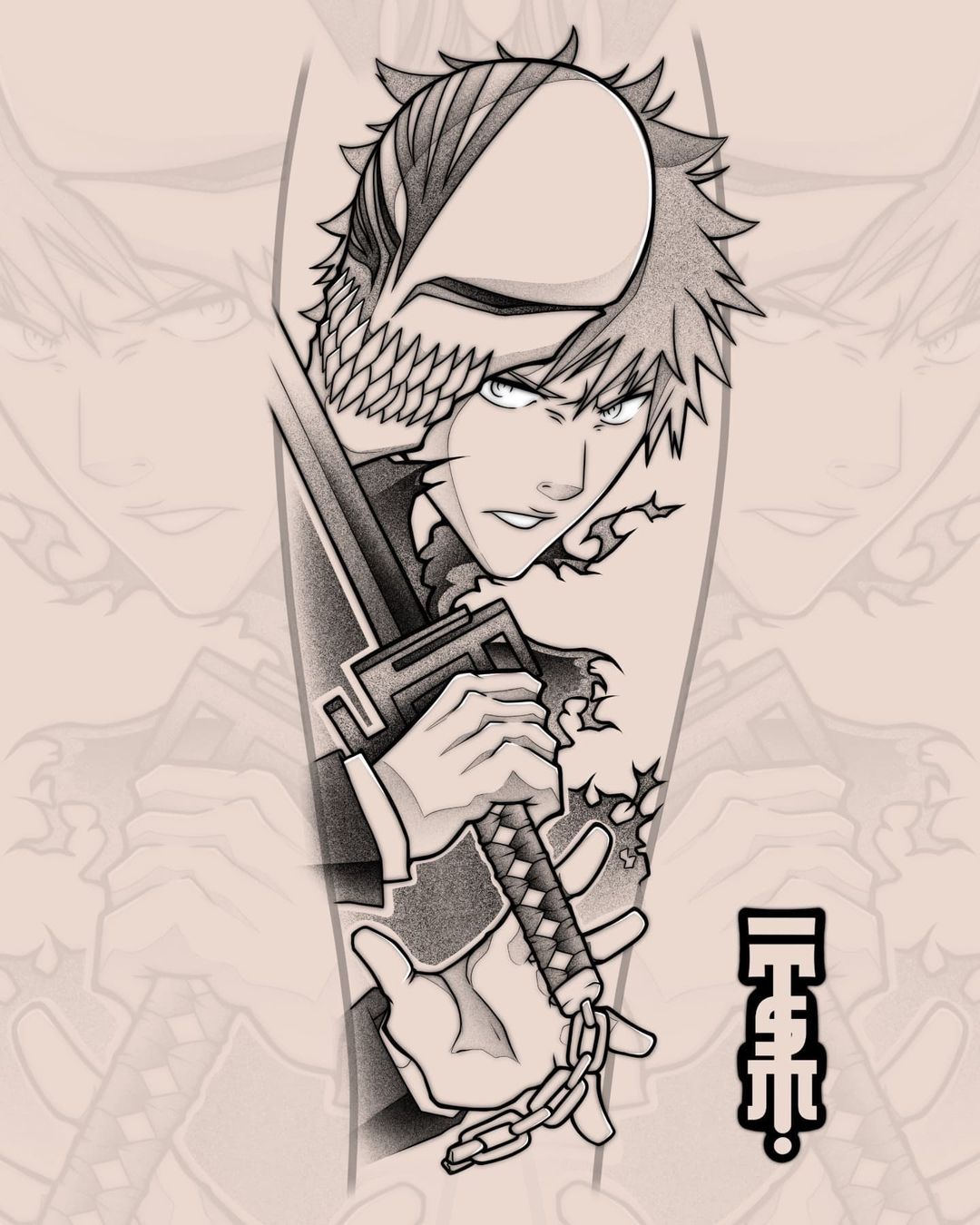 Bleach Tattoo Design