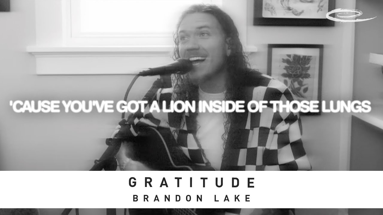 Brandon Lake That S Who I Praise Lyric Video Youtube