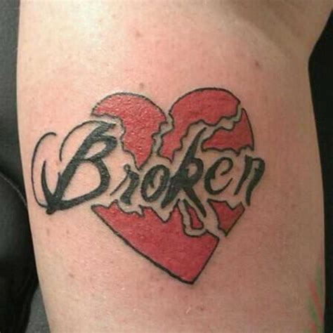 Broken Heart Tattoos Designs Ideas And Meaning Tattoos For You