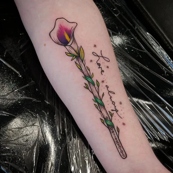 Calla Lily Tattoo