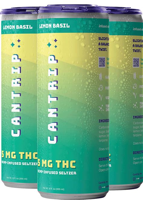 Cantrip Thc 5Mg Lemon Basil Total Wine More