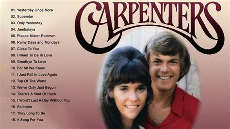 Carpenters Greatest Hits Album Best Songs Of The Carpenters Playlist