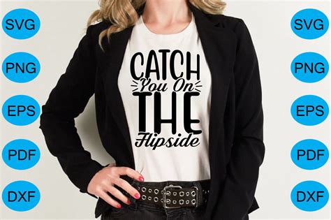 Catch You On The Flipside Graphic By Crazy Cat Creative Fabrica