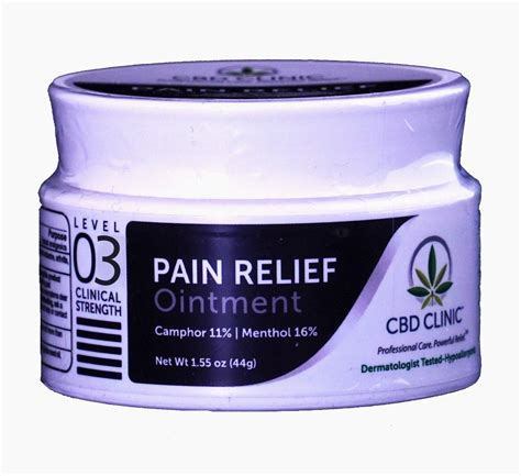 Cbd Pain Relief Ointment Level 3 Good Points Acupuncture