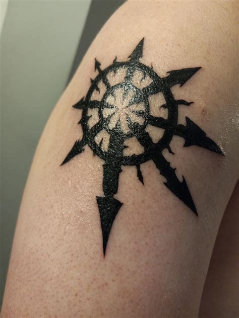 Chaos Symbol Tattoo Designs