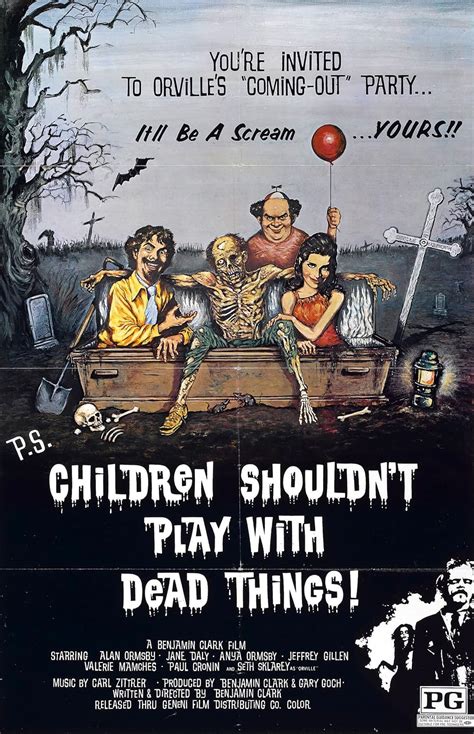 Children Shouldn T Play With Dead Things 1972 Imdb