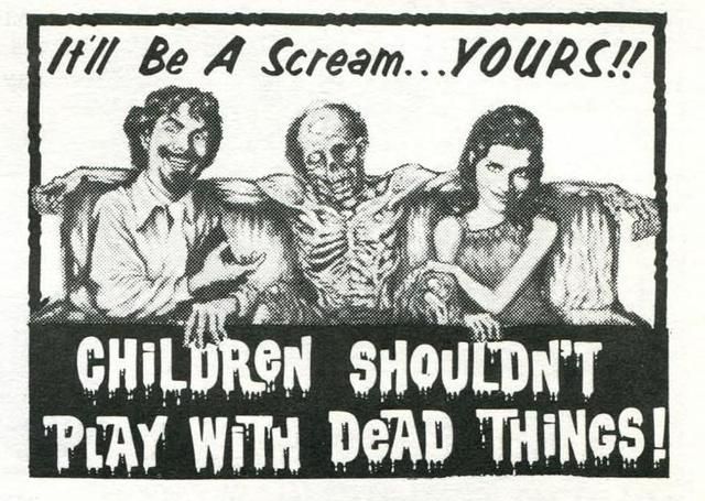 Children Shouldn T Play With Dead Things 1972 Posters The Movie