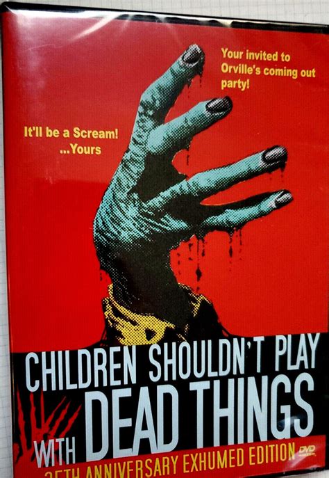 Children Shouldn T Play With Dead Things 1972 Zombie Horror New Dvd