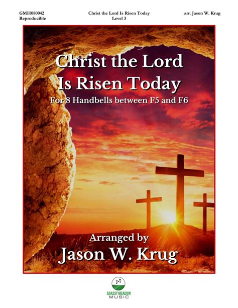 Christ The Lord Is Risen Today For 8 Handbells Digital Download