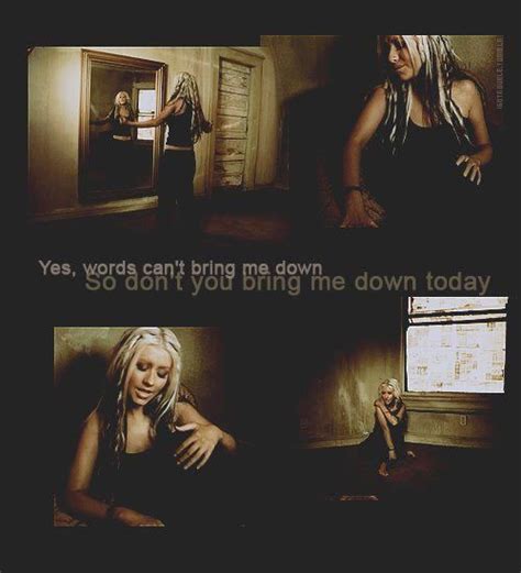 Christina Aguilera Beautiful Lyric Quotes Lyrics Future Music Bring