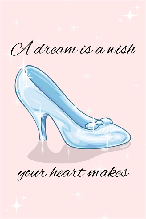 Cinderella Quotes Inspiration A Dream Is A Wish Your Heart Makes Make