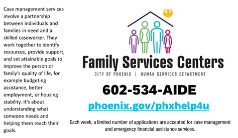 City Of Phoenix Human Services Dept Rent Assistance