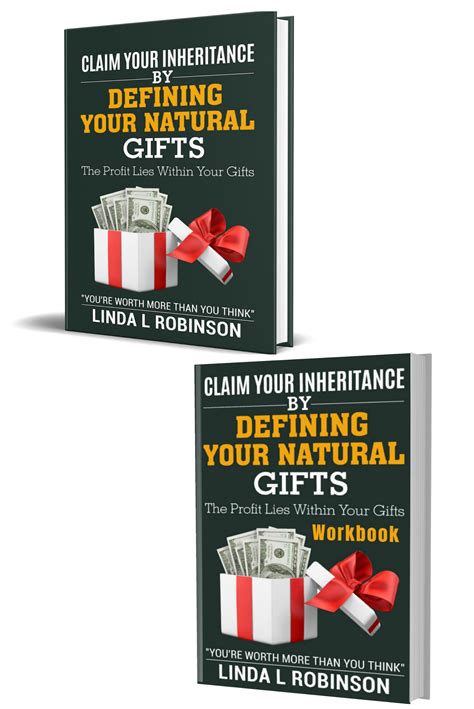 Claim Your Inheritance By Defining Your Natural Gifts Workbook Worth