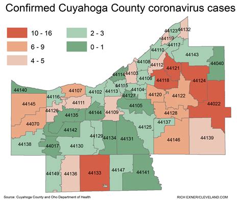 Cleveland Ohio Zip Code Map Map