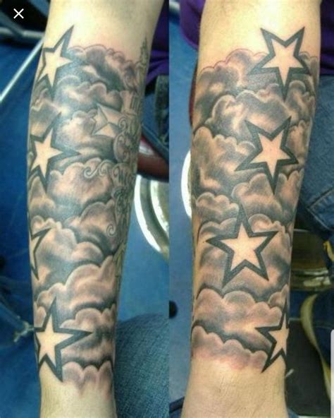 Cloud Tattoos For Men Cloud Tattoo Cloud Tattoo Sleeve Tattoo