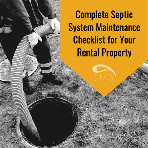 Complete Septic System Maintenance Checklist For Your Rental Property