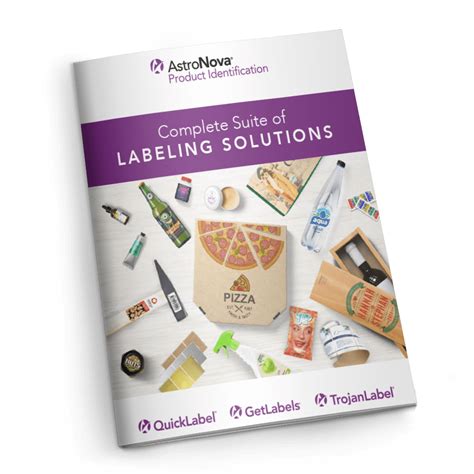 Complete Suite Of Labeling Solutions Catalog Astronova Product