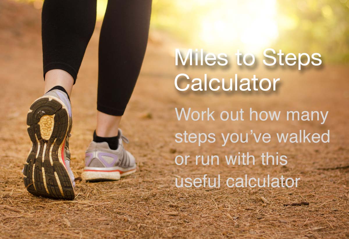 Conversion Chart For Steps