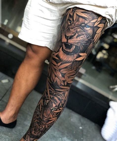 Cool Leg Tattoos