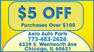 Coupons Special Offers On Auto Parts Aero Auto Parts