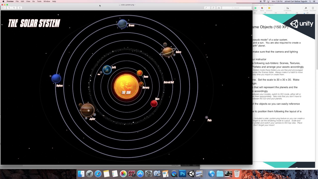 Create The Solar System In 3D In Microsoft Word Youtube