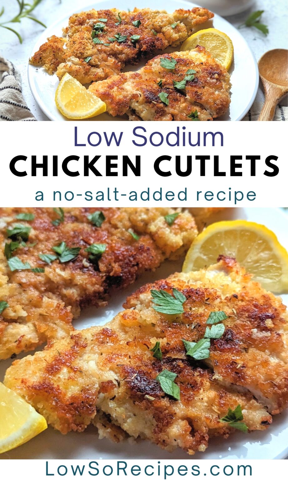 Crispy Low Sodium Chicken Breasts Recipe No Salt Added Low So Recipes