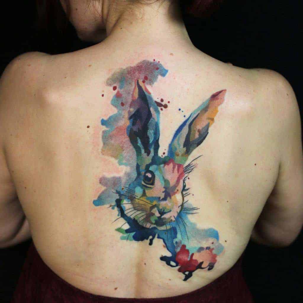 Cute Bunny Tattoo Rabbit Tattoos Bunny Tattoos Tattoos