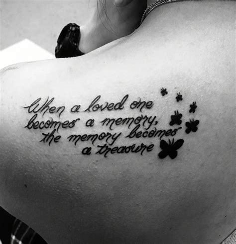 Death Quotes For Loved Ones Tattoos