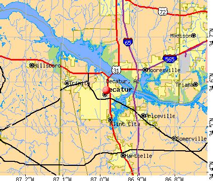 Decatur Alabama Al Profile Population Maps Real Estate Averages