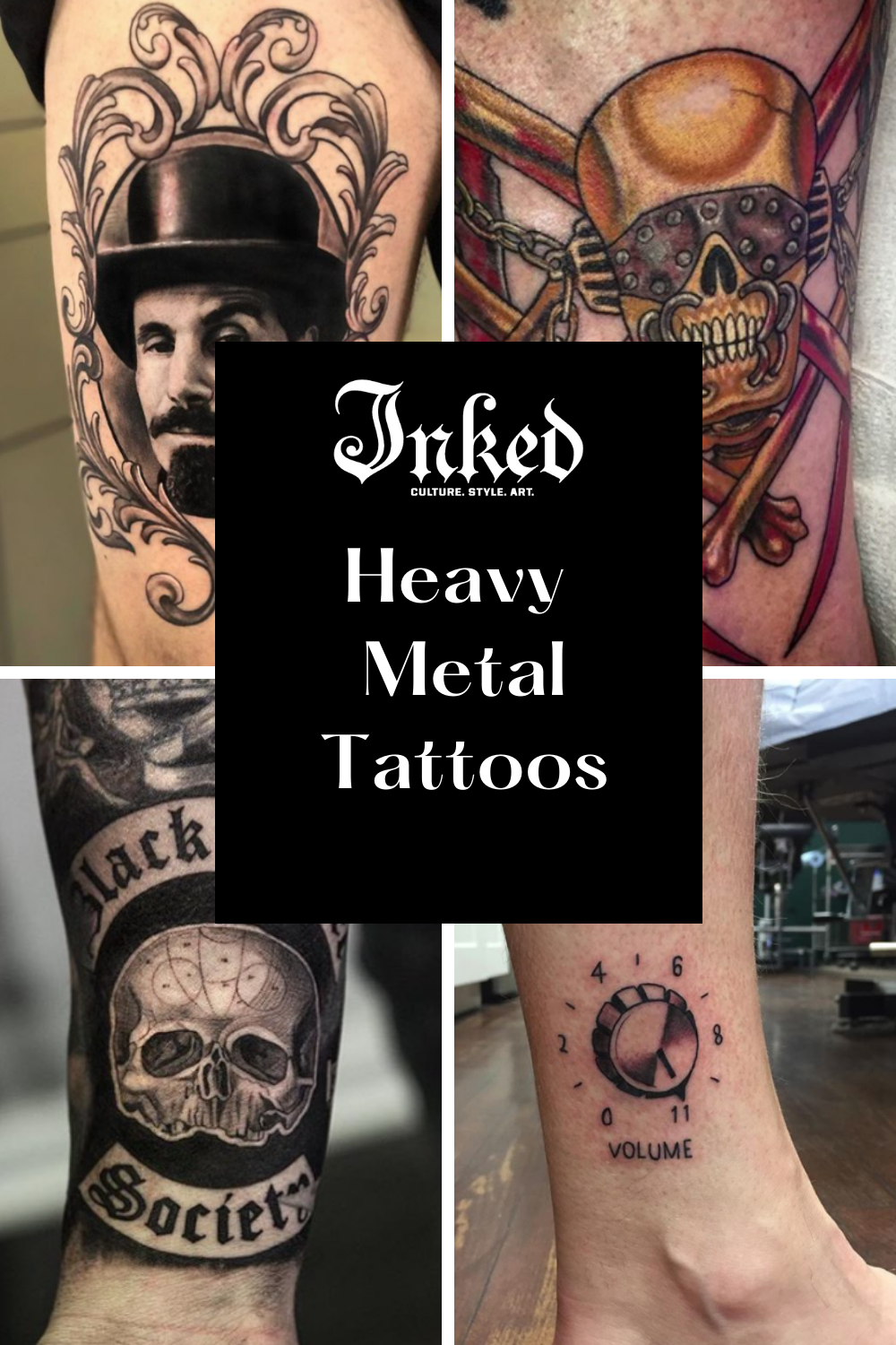 Design 5 Ultimate Heavy Metal Tattoos Now