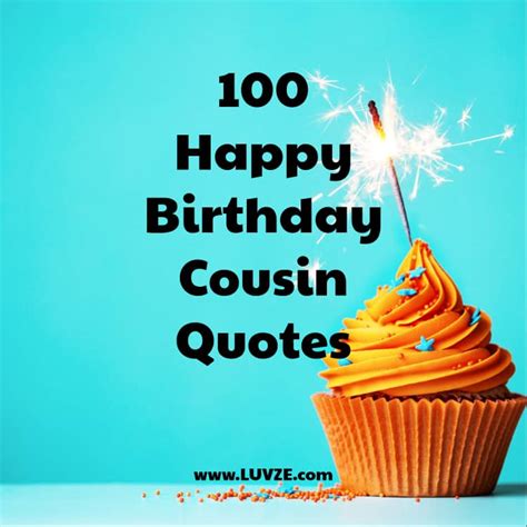 Design 8 Ultimate Happy Birthday Cousin Quotes Today